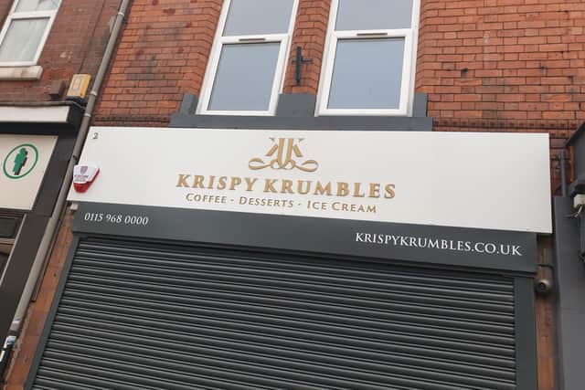 Krispy Krumbles has opened on Hucknall High Street