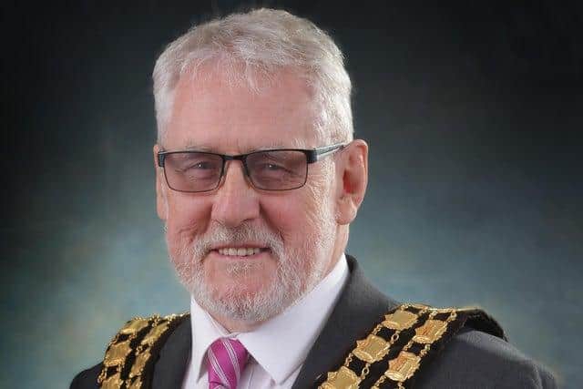 Chairman of Ashfield District Council, Tony Brewer