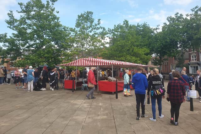 The Food & Drink Festival is one of Hucknall's big events in the Summer of Fun