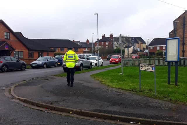 PCSOs have been out on patrol in Beardall Street and Bestwood Road in Hucknall after reports of a series of ASB incidents