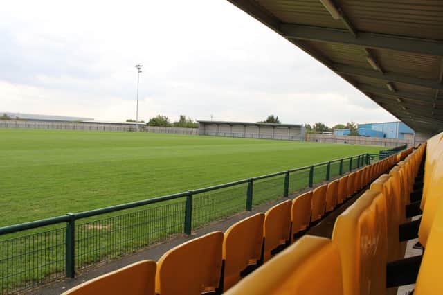 Hucknall Town’s new ground will host its first league game this weekend.