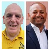 The three candidates for next month's Nottinghamshire PCC election, from left: Caroline Henry, David Watts and Gary Godden. Photo: Other