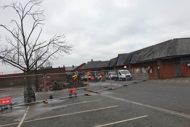 The medical centre is being proposed to be built on part of Piggins Croft car park