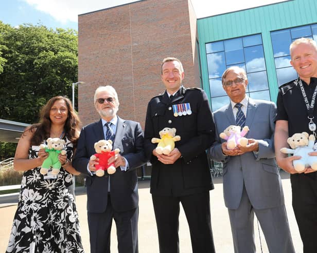 Nottinghamshire Police are now using teddy bears from the Teddies for Loving Care charity to help children involved in traumatic incidents