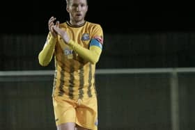 Matt Thornhill scored his fourth of the season at Morpeth on Tuesday night (IMAGE: Mick Gretton)