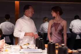 Ralph Fiennes and Anya Taylor-Joy star in The Menu