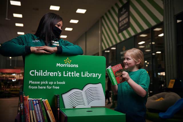 Morrisons has launched a book donation and exchange station for children in its stores across the UK, including Bulwell. Photo: Mikael Buck
