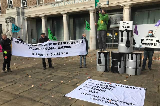 Extinction Rebellion's disruptive tactics have been questioned by Hucknall councillor Lee Waters