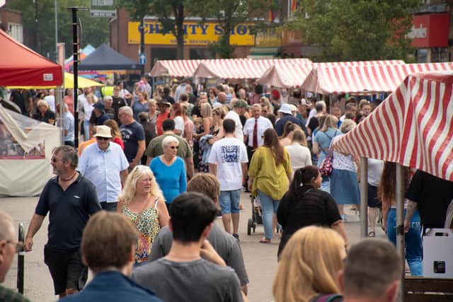 Large crowds are expected at the Ashfield Food & Drink Festival in Hucknall next month