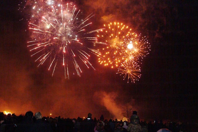 Hundreds flocked to Hucknall's Titchfield Park for Ashfield District Council bonfire in 2008. Were you there?