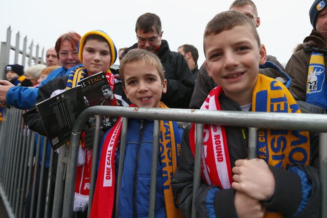 Mansfield Town v Liverpool in 2013.