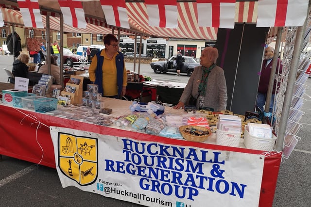 Hucknall Tourism and Regeneration Society attended the showcase