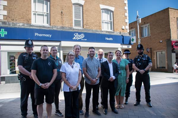 Hucknall businesses say they are already feeling the benefits of the Shop Watch of the scheme. Photo: ADC