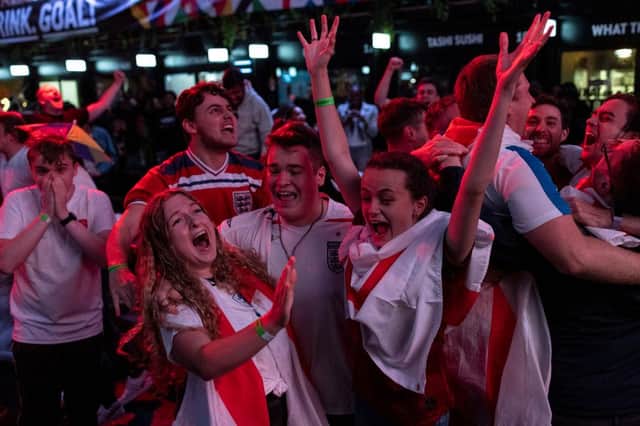 Many England fans will flock to pubs on Sunday night to watch the game. Photo: Dan Kitwood/Getty Images