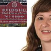 Butler's Hill head teacher Rachel Hallam is thrilled with the cash award