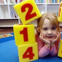 2007: Abbie James enjoys the numeracy day that was held at Bulwell Library.