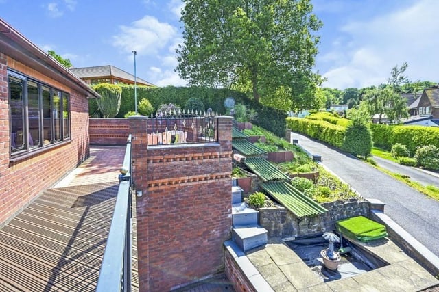 A view from one of the balconies at the Ravenshead property.