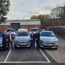 AW Lymn has added three new electric vehicles to its fleet, including its first fully electric hearse. Photo: AW Lymn