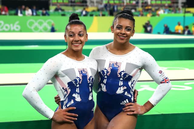 Hucknall gymnasts Ellie and Beckie Downie both benefitted from the council's Talented Athletes funding in the past. Photo: Alex Livesey/Getty Images