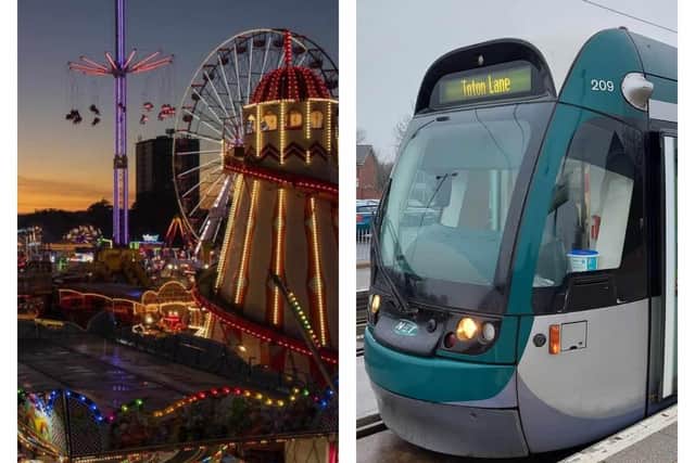 Could this year's Goose Fair be hit by a tram strike?
