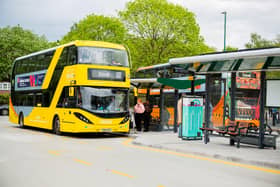 Bulwell bus passengers can now check fares and times in real time on the NCT app on their phones and laptops. Photo: Helen Boyd