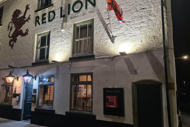 The Red Lion on High Street has installed an emergency bleed control unit on its front wall