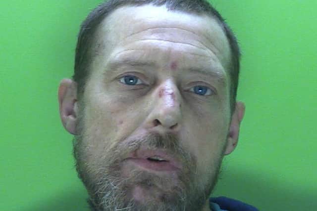 James Pegram has been handed a suspended jail term and banned from the Hucknall Tesco Express store. Photo: Nottinghamshire Police