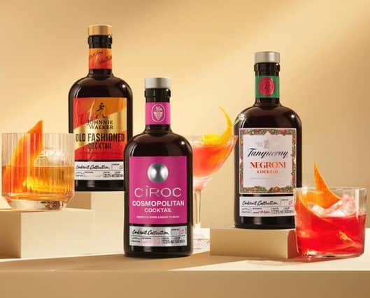 Bring the Bar Home: Introducing the all NEW Cocktail Collection from Tanqueray, Johnnie Walker & Cîroc.