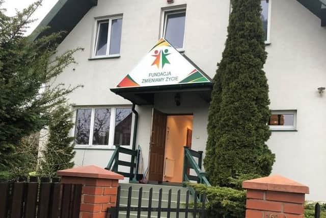 Hillside's donation was delivered to the Fundacja Zmieniamy Zycie halfway house for Ukrainian women and children in Lublin in Poland