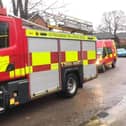 Hucknall fire crews have attended a large fire in Bulwell