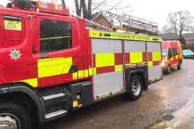 Hucknall fire crews have attended a large fire in Bulwell