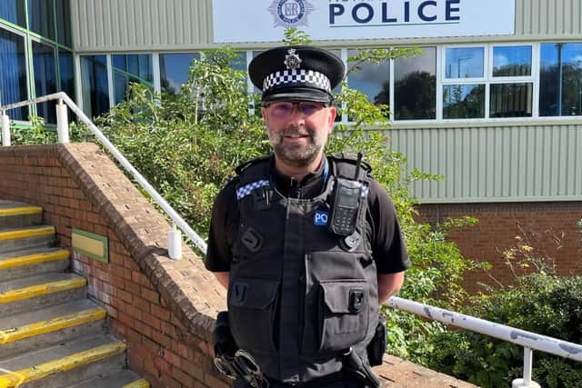 Insp Paul Ferguson is pleased with how crime rates have fallen in his first year in charge of the city north division. Photo: Nottinghamshire Police