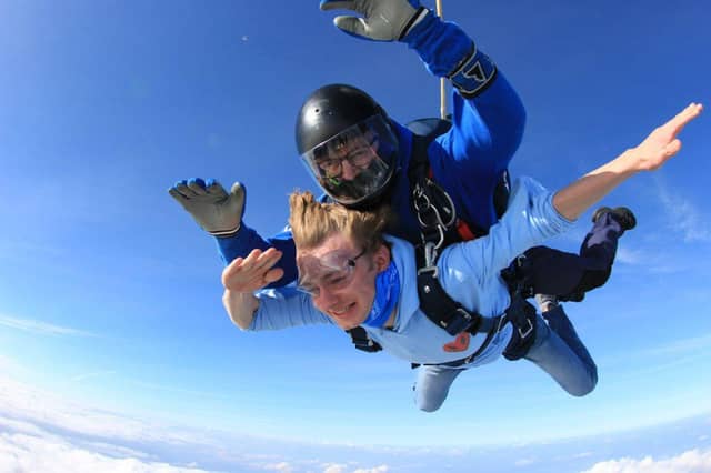 YouTube star TommyInnit takes to the skies over Nottinghamshire. Photo: Chris Cook