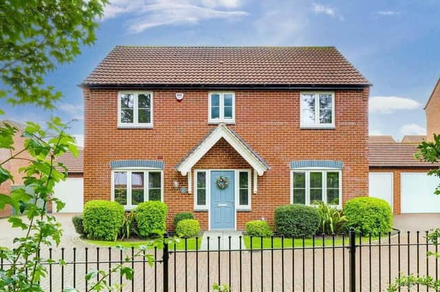 This pretty and modern four-bedroom family home, complete with children's playhouse, on Crown Street, Hucknall is on the market for a guide price of £350,000 with High Street estate agents, HoldenCopley.