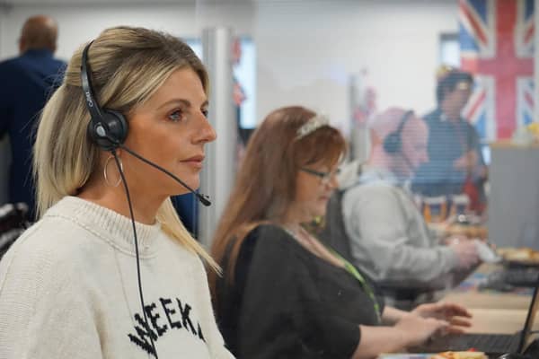 Sarah Linley and her fellow Nottinghamshire County Council customer services centre team members have been praised as 'unsung heroes'