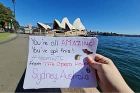 Tori even received messages from as far away as Sydney
