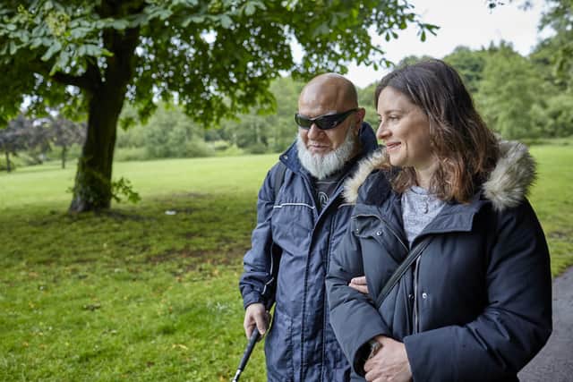 Guide Dogs is looking for more sighted guide volunteers in Hucknall and Bulwell. Photo: John Angerson