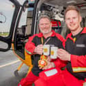 Lincs &amp; NOtts Air Ambulance crew launch Make Time For A Cuppa