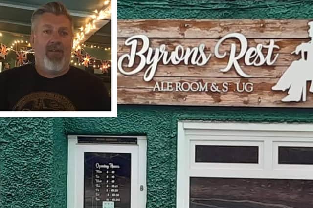 The Byron's Rest and landlord Richard Darrington (inset) has won Nottingham CAMRA's LocAle Pub of the Year award