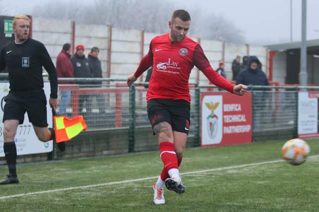 Alex Troke - rejoined Eastwood and set for Saturday's derby at Hucknall.