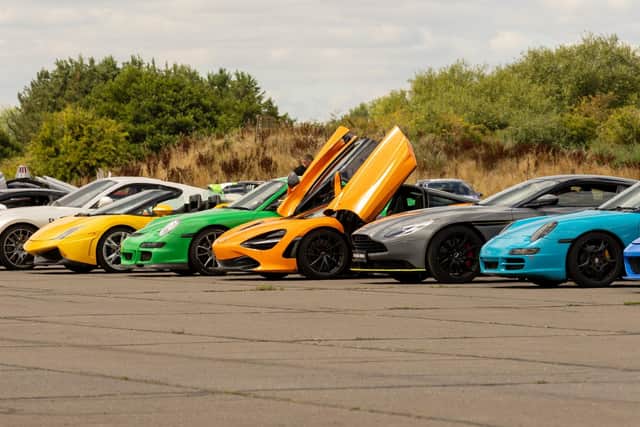 Incredible machines available to drive include the Lamborghini Gallardo