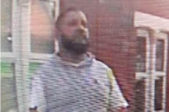 Officers from Nottinghamshire Police want to speak to this man.