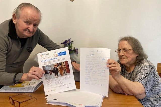 Residents at Jubilee Court Nursing Home in Hucknall are sharpening up their poetry skills