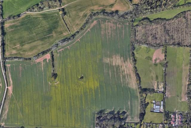 Campaigners want to save Hucknall's green belt from development. Photo: Google