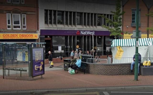 The Bulwell and Hucknall branch of NatWest, which will close in months