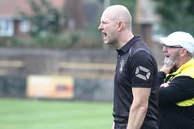 Andy Graves is staying upbeat following Hucknall Town's defeat to Kimberley.
