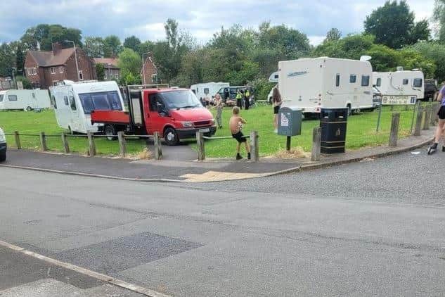 Travellers have now moved off the land at Salterford Road