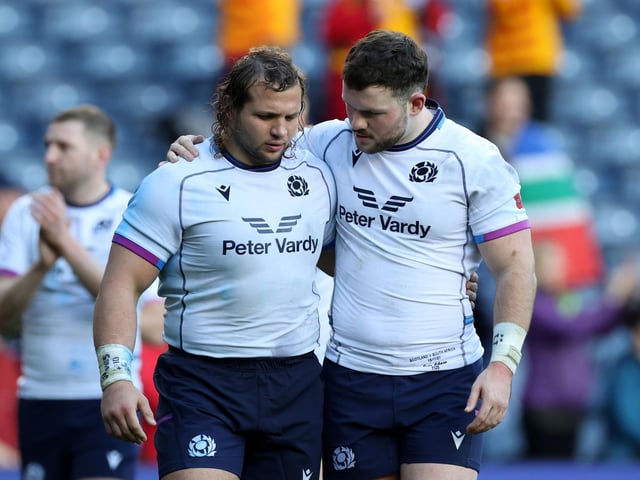 Toughest test yet for the Edinburgh loosehead and he relished the battle but Scotland were distinctly second best in the scrum. 6/10