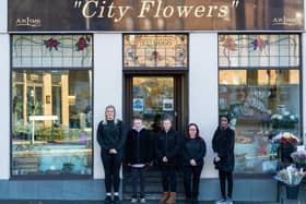 AW Lymn's City Flowers has added five new members to its team. Photo: Harry Ward