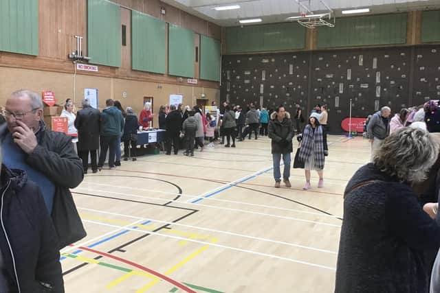 The first Hucknall for Health event took place at the town's leisure centre